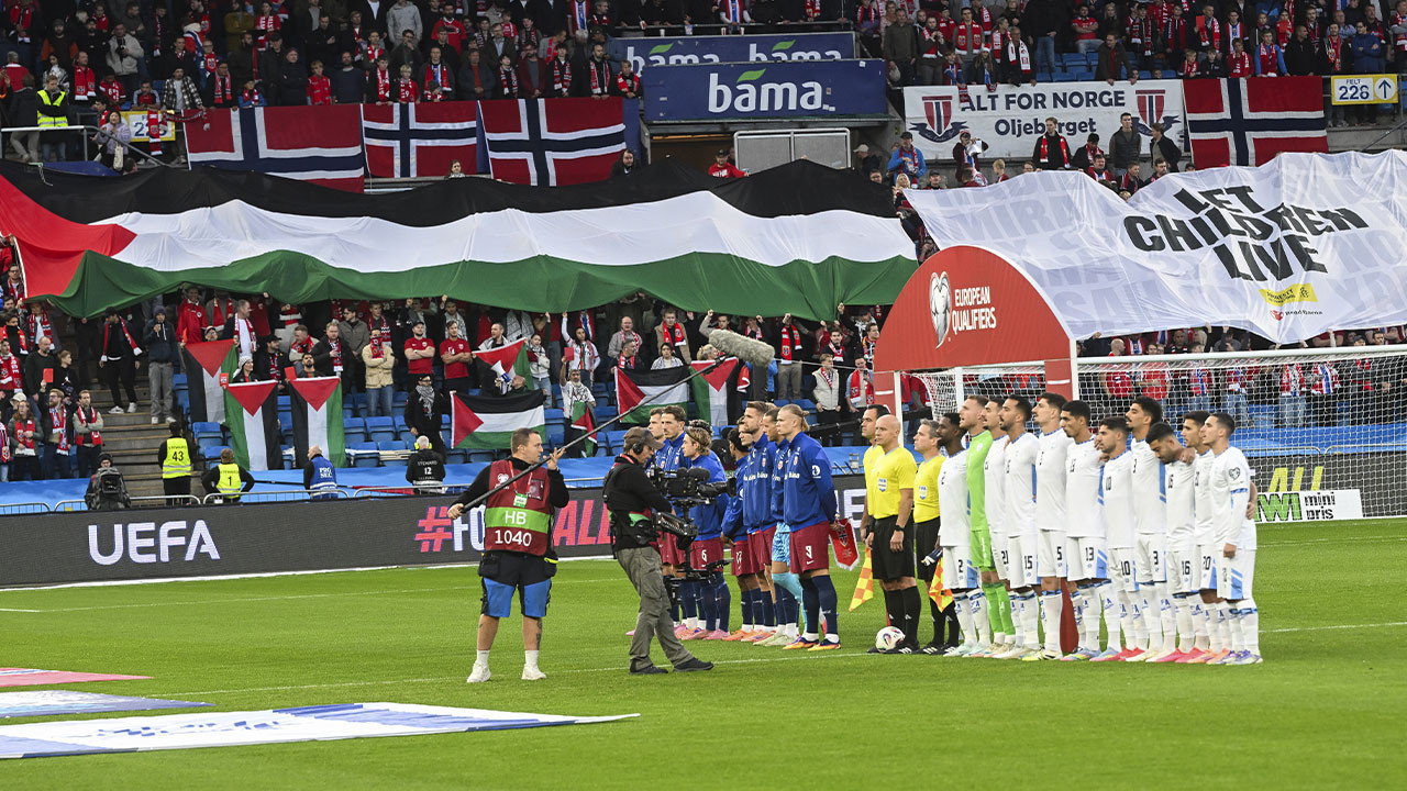 Norveç fark yarattı: İsrail'e tokat gibi maç!