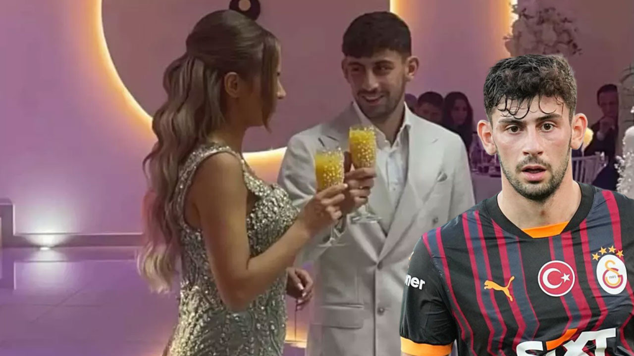Ünlü futbolcu Yusuf Demir evlilik yolunda ilk adımı attı! “Bari burada oyna”