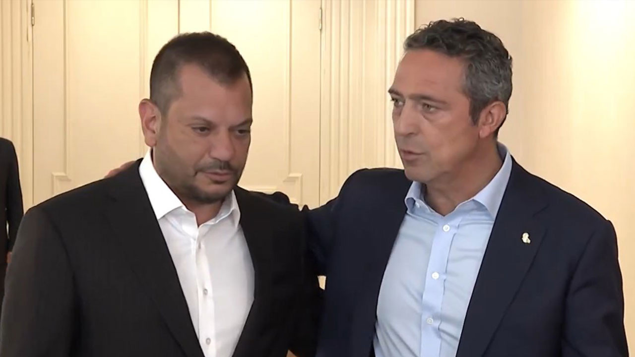 Düğün küsleri barıştırdı: Ertuğrul Doğan ile Ali Koç özel gecede bir araya geldi