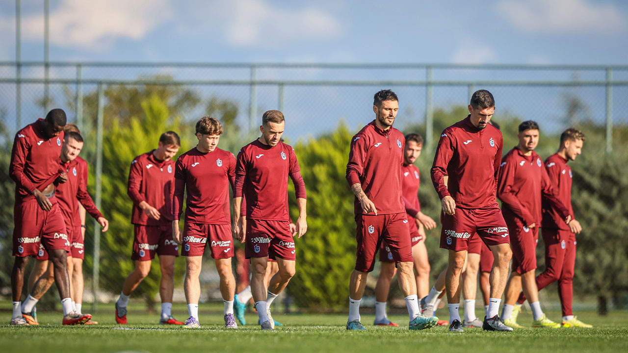 Trabzonspor'da yıldız oyuncu milli arada iyileşti