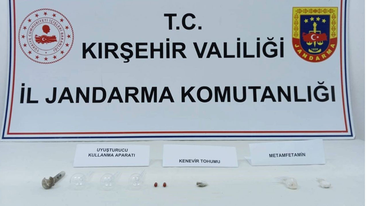 Kırşehir’de uyuşturucu operasyonu! Gözaltılar var
