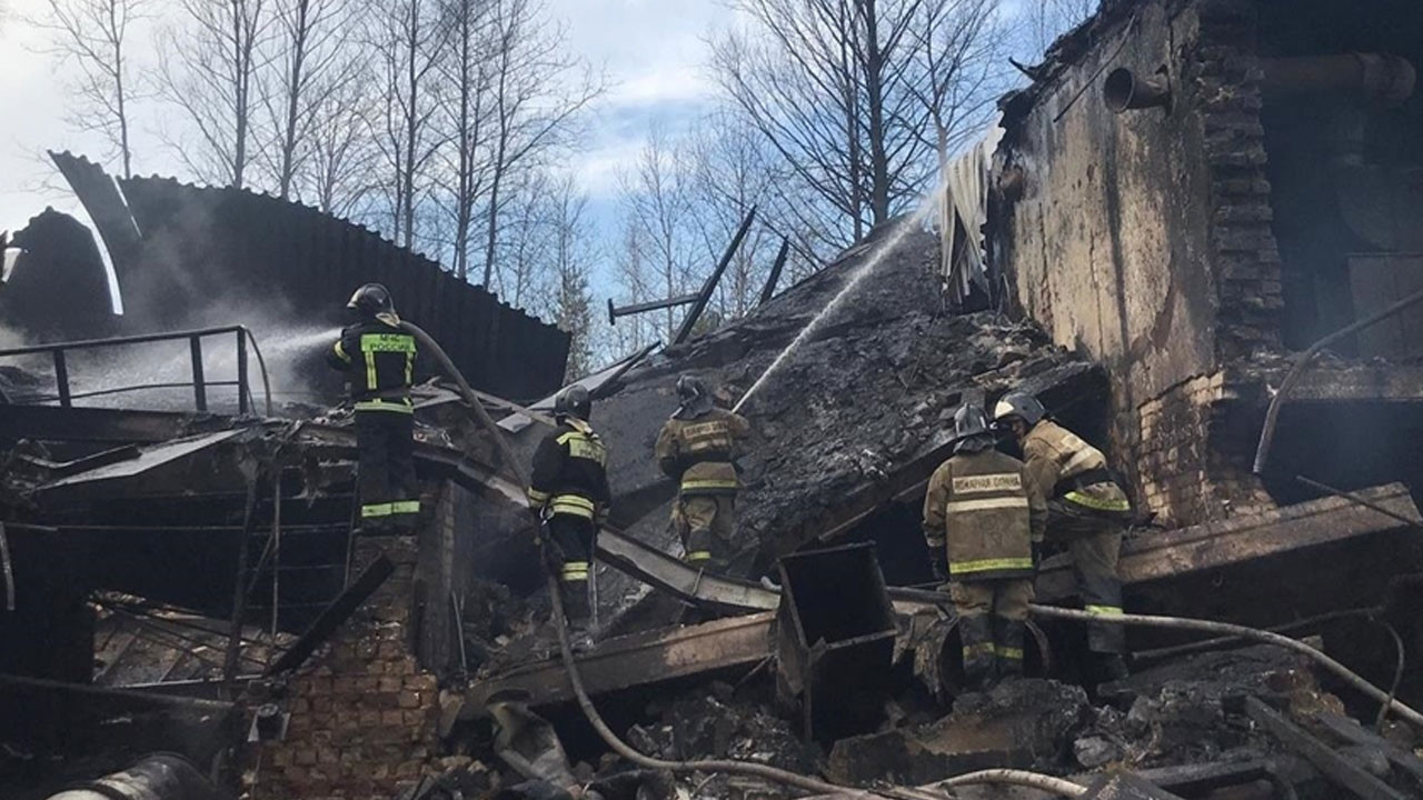 Rusya'daki fabrikada patlama! 10 kişi öldü
