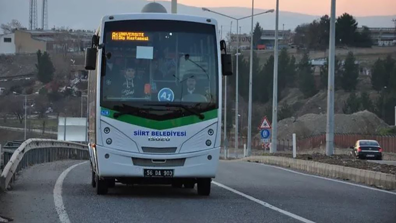 Siirt’te Cumhuriyet Bayramı’nda ulaşım ücretsiz!