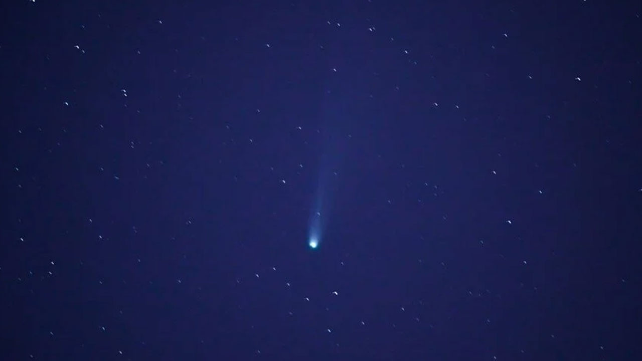 Bitlis semalarında kuyruklu yıldız Lemmon!