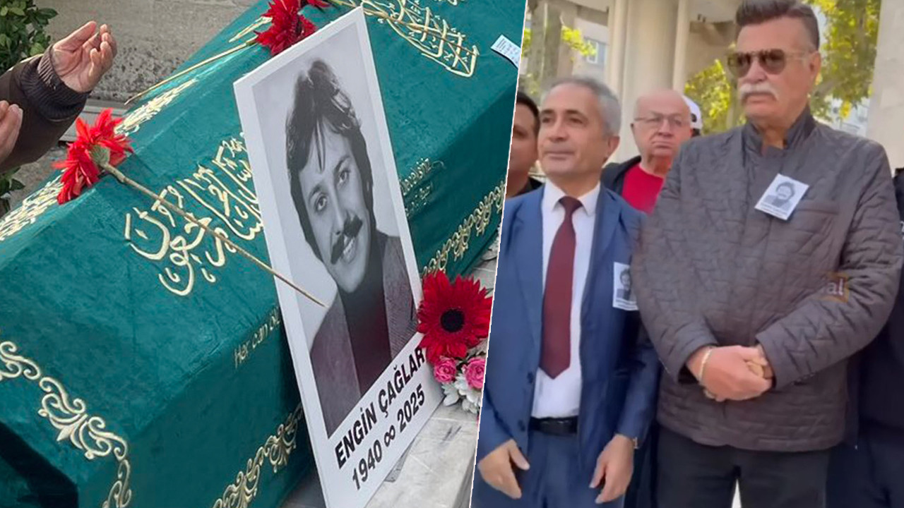 Yeşilçam'ın usta oyuncusu Engin Çağlar'ın cenazesinde büyük saygısızlık Fotoğraf çekme yarışına girdiler