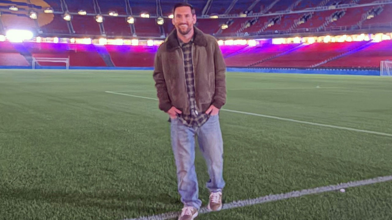 Messi'den heyecanlandıran paylaşım: Yıllar sonra Nou Camp'a döndü