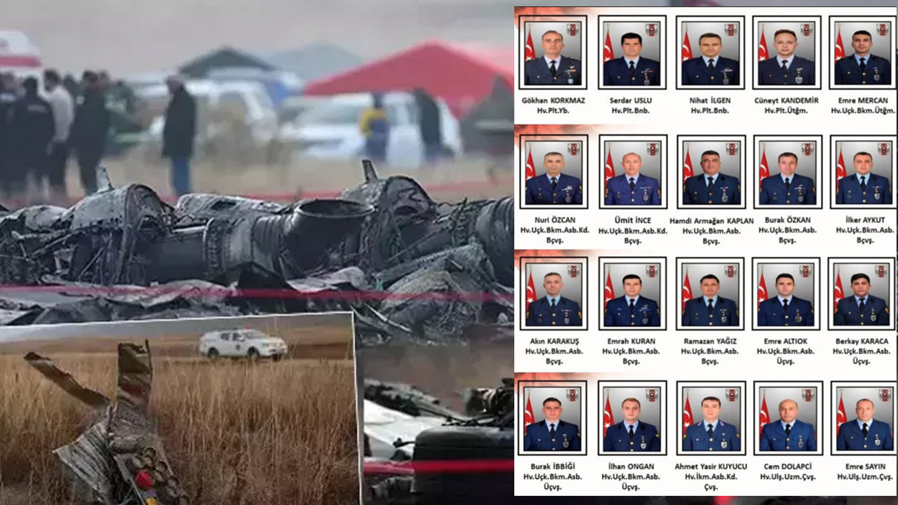 Düşen uçaktaki 20 askerimizin naaşına ulaşıldı!
