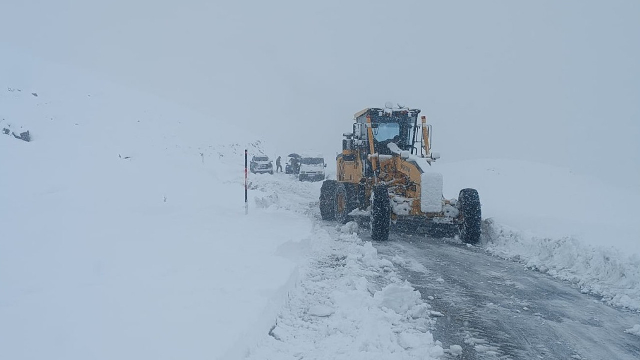 Hakkari ve Muş'ta kar engeli aşıldı