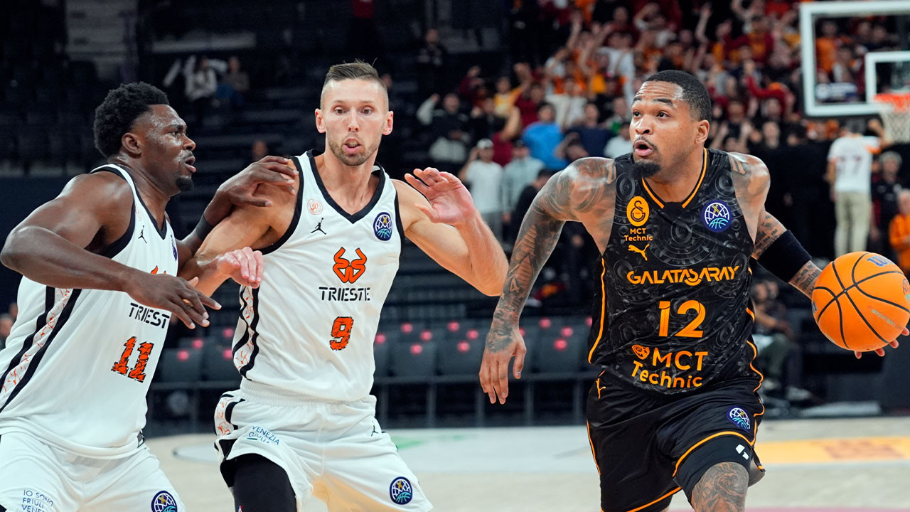Galatasaray Basketbol Şampiyonlar Ligi'nde ilk mağlubiyetini aldı