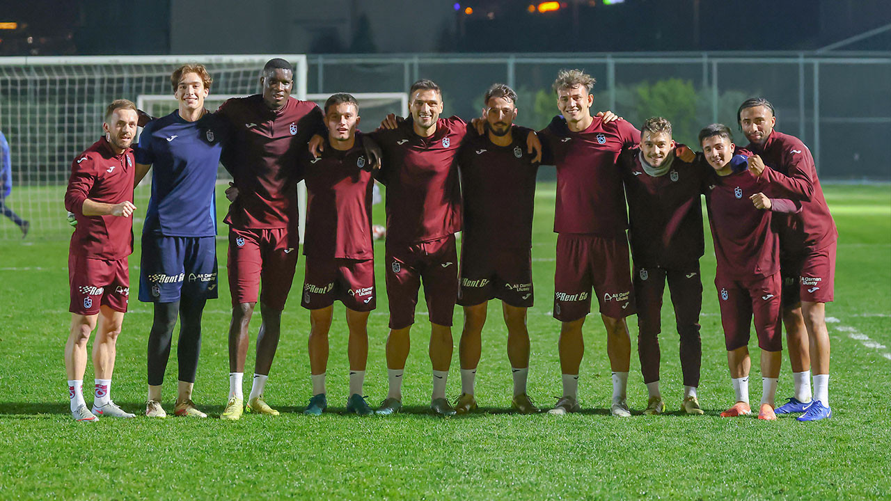 Trabzonspor Başakşehir maçı hazırlıklarına devam etti