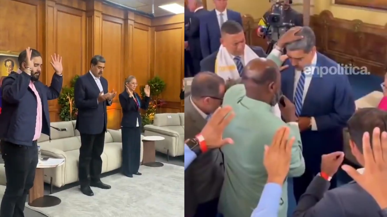 ABD endişesi haç çıkarttırdı: Maduro ülkeyi koruma ayini düzenledi