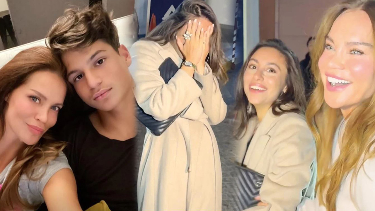 Ebru Şallı’dan gelin adayıyla yemekte: 20’lik yakışıklı Beren Tan’ın sevgilisi Laçin Terlemez ile ilk pozu!