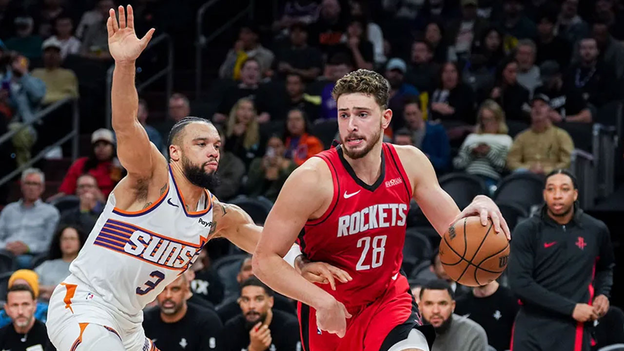 Alperen Şengün yıldızlaştı! Houston Rockets Phoenix Suns'ı farklı geçti!