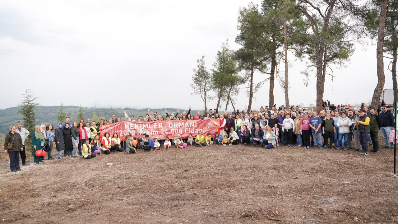 Doktorlar orman kurdu: 2 bin Hekim, 24 bin fidanla geleceğe nefes oldu!