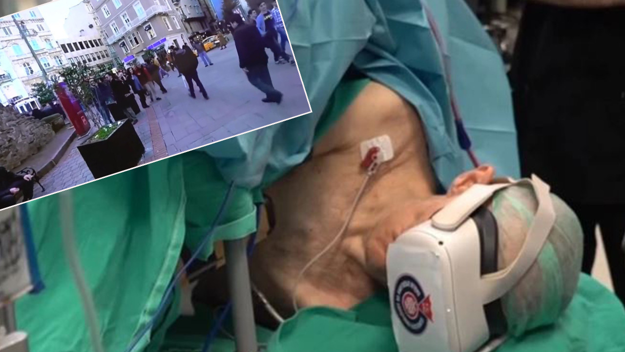 Ameliyatta Topkapı Sarayı'nı gezdi