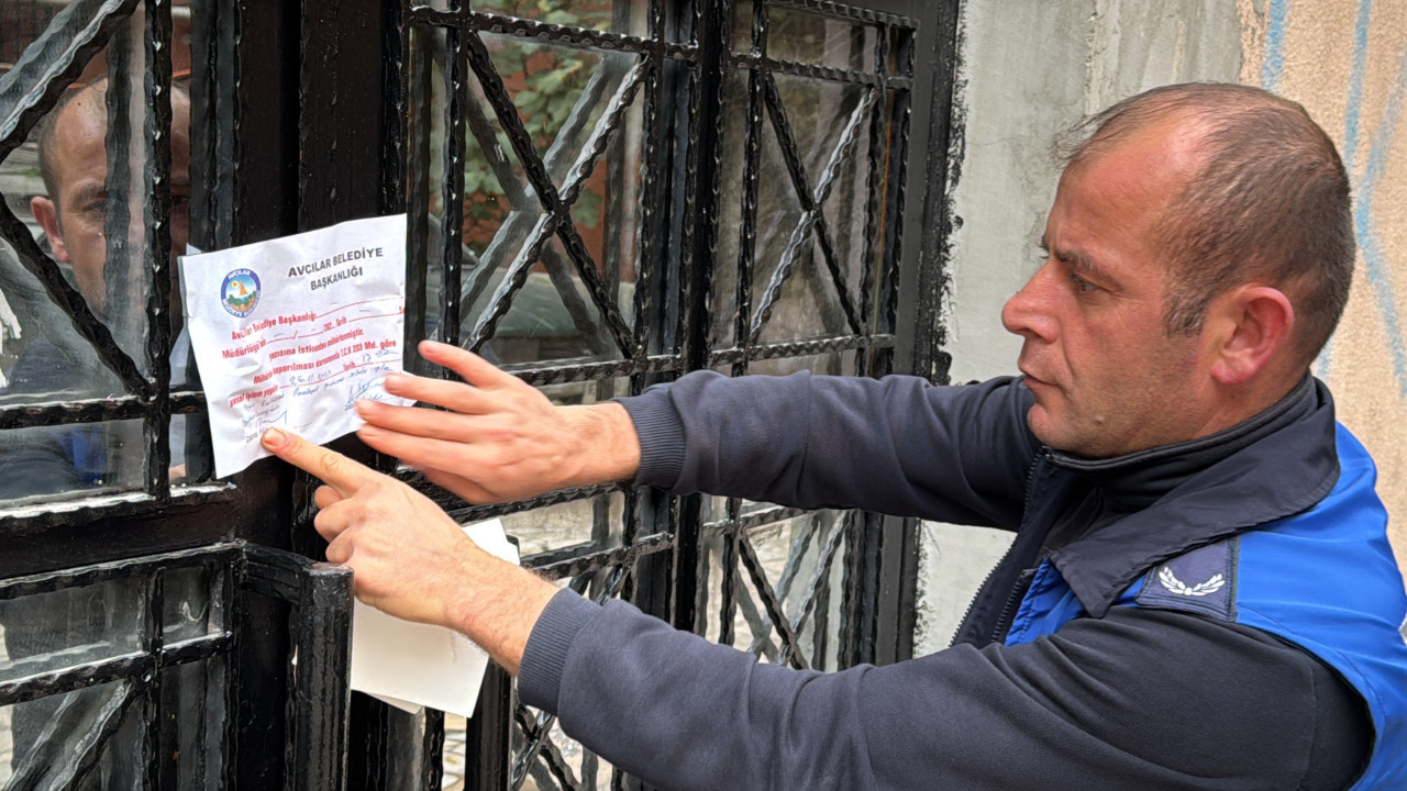 Avcılar'daki pasta imalathanesi mühürlendi