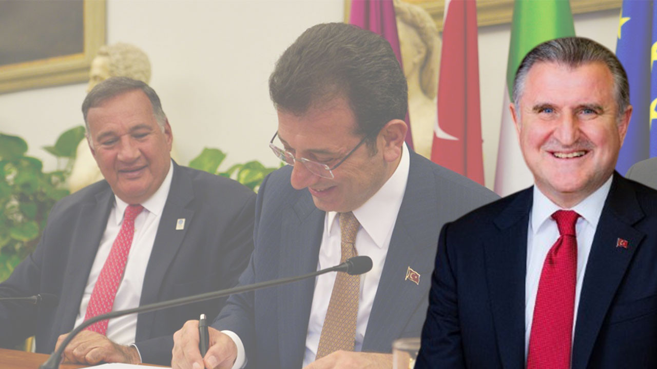 Yarışı Ekrem İmamoğlu kazandı, imzayı bakan Osman Aşkın Bak attı