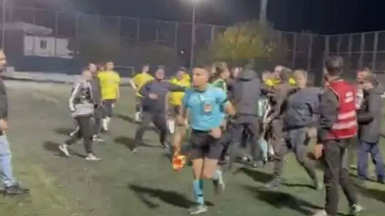 Hakeme saldıran futbolcu ile babası tutuklandı