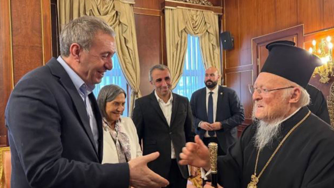 Önce Papa sonra DEM. Patrik'in ziyaretçileri 'süreç'le birlikte arttı