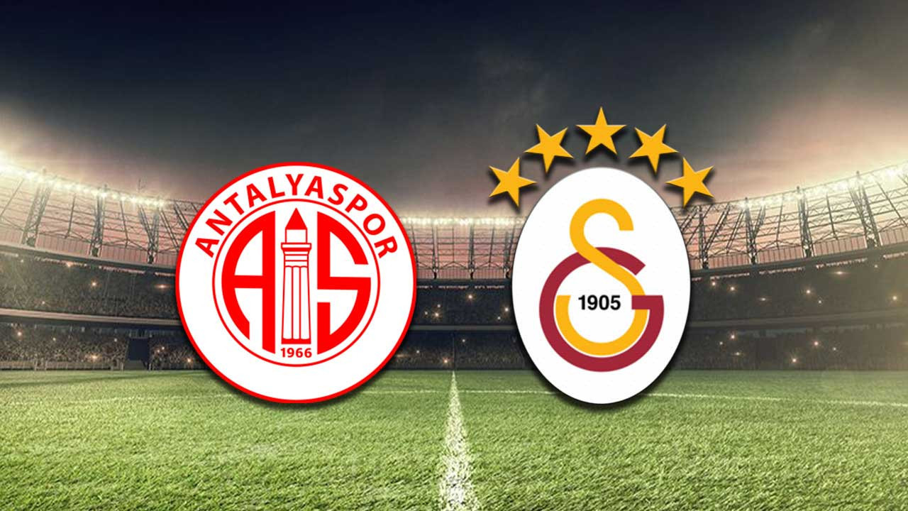 Antalyaspor-Galatasaray maçının ilk 11'leri belli oldu
