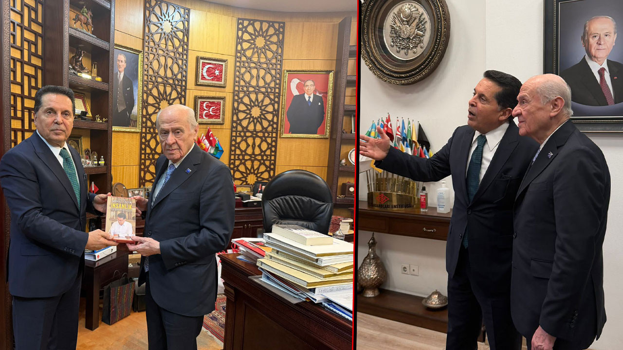 CHP’li Başkan tahliye oldu, Bahçeli’ye ziyarete gitti