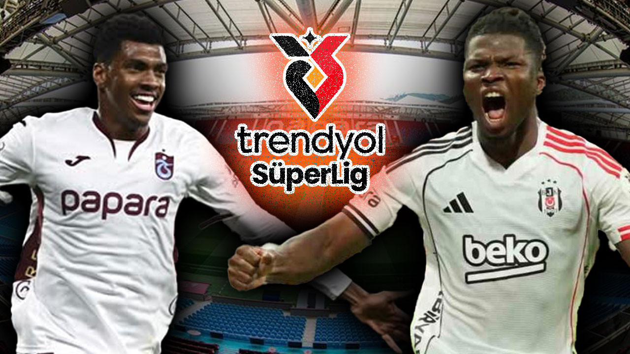 2025'in son dev maçında Trabzonspor evinde Beşiktaş'ı konuk ediyor! İşte muhtemel ilk 11'ler...