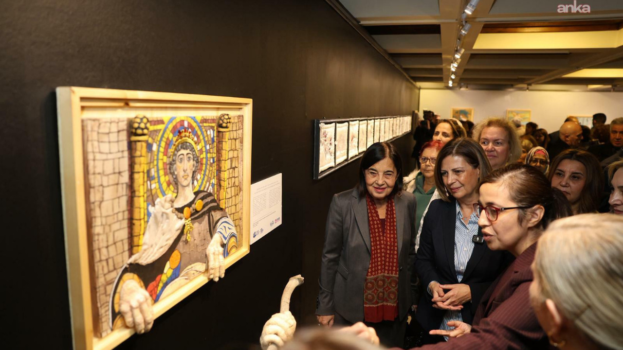 “Efsanelerle İpek” sergisi, sanatseverlerle buluştu