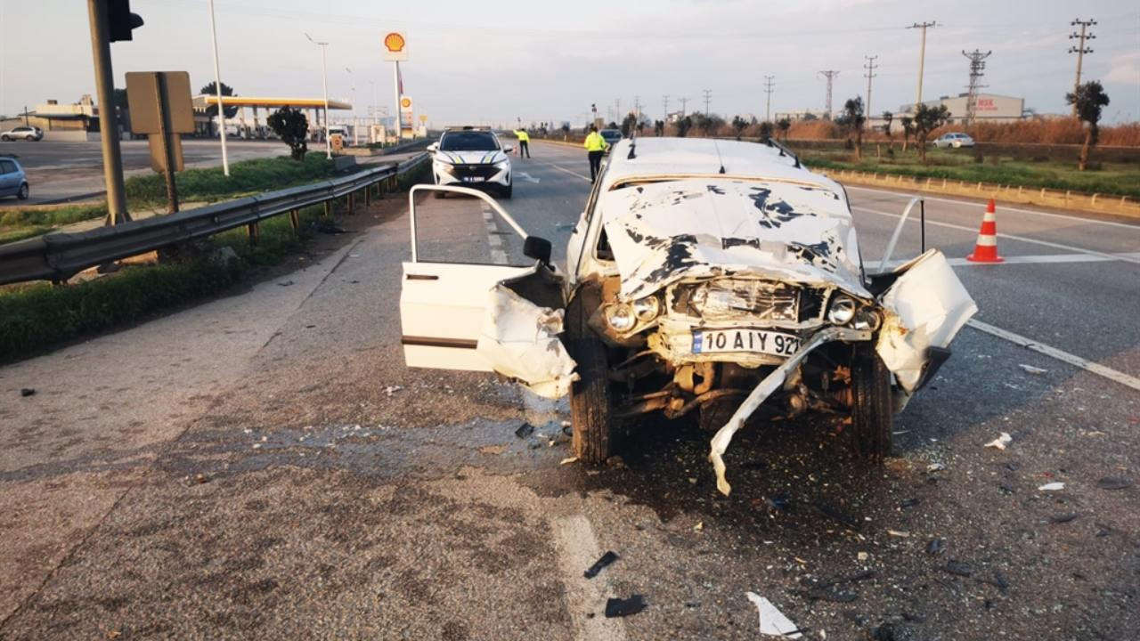 Karacabey'de trafik kazası can aldı: 15 yaşındaki Furkan hayatını kaybetti