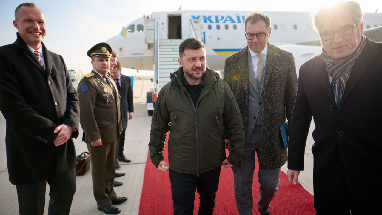 Ukrayna Devlet Başkanı Zelenskiy Almanya’da