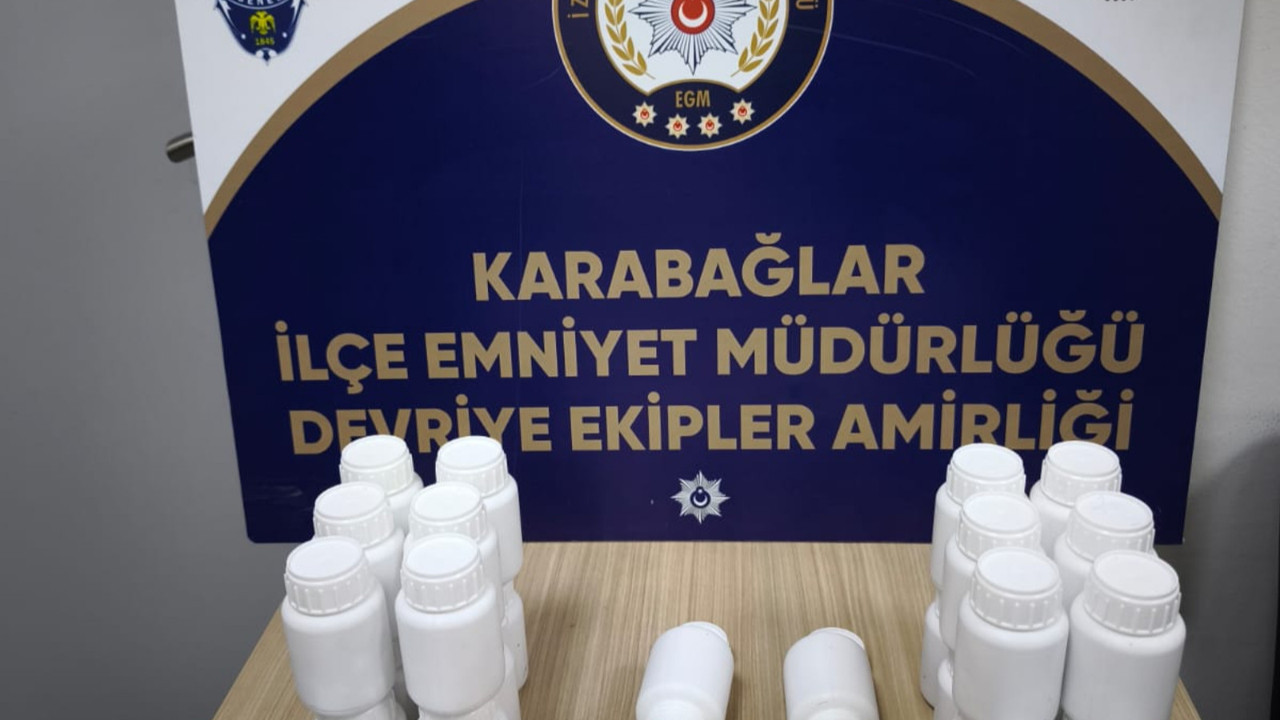 İzmir'deki uyuşturucu operasyonunda 2 gözaltı