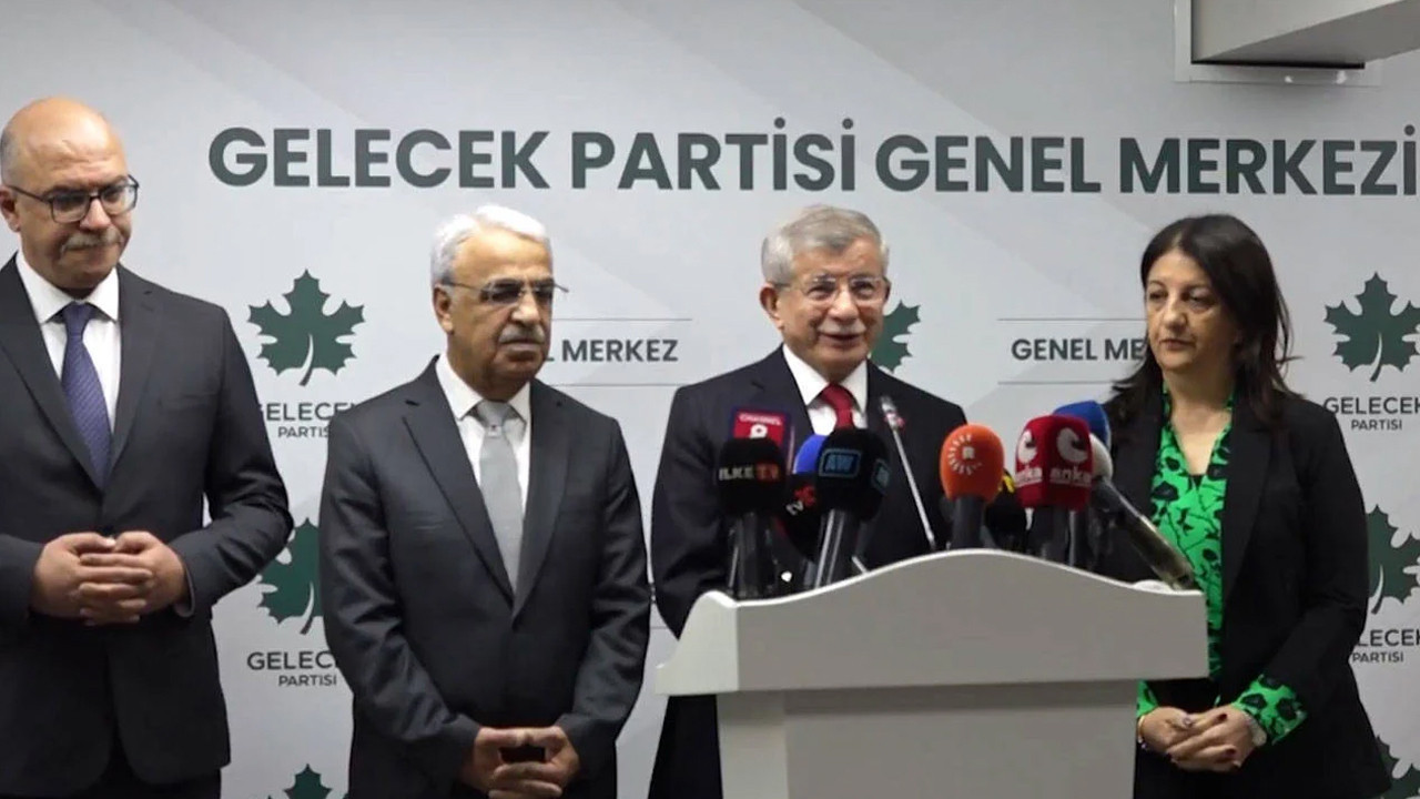 DEM Parti'den Davutoğlu'na ziyaret