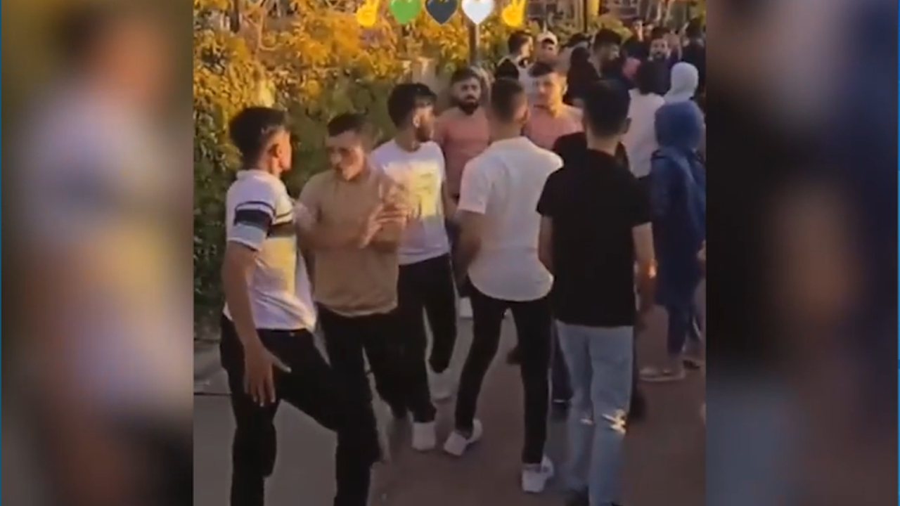 Türk düşmanı 515 haşimi suriye çetesi Gaziantep’te terör estirdi.