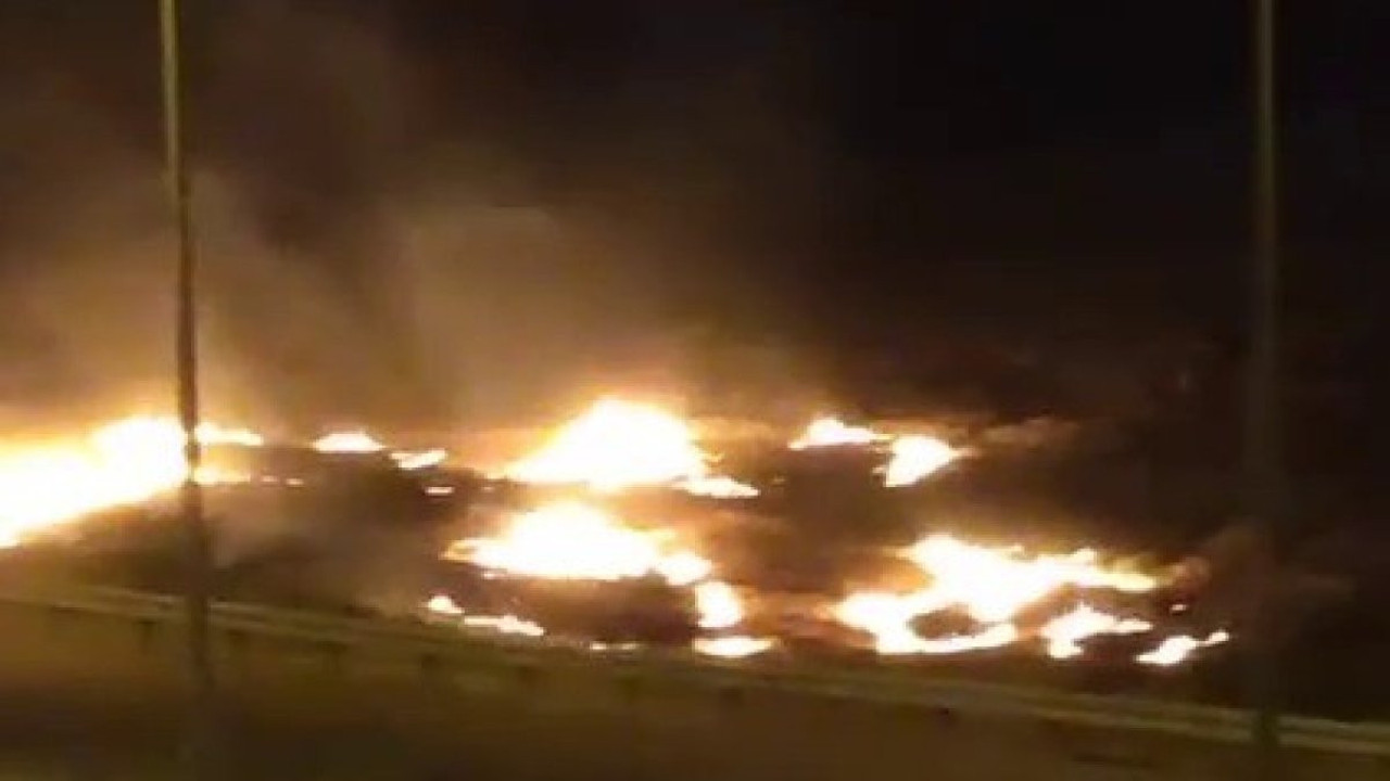 Havai fişek yangına neden oldu (09 Temmuz 2023)