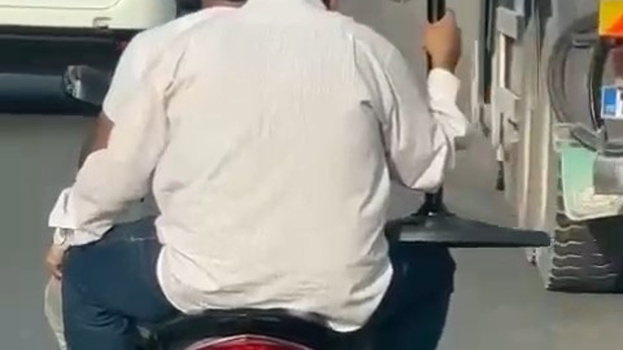 Trafikte 'yok artık' dedirten görüntüler. Yurdum insanı sıcaktan bunalınca bakın ne yaptı