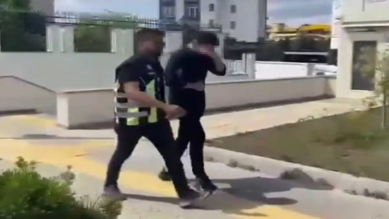 Otoyolda makas atan trafik magandası yakalandı