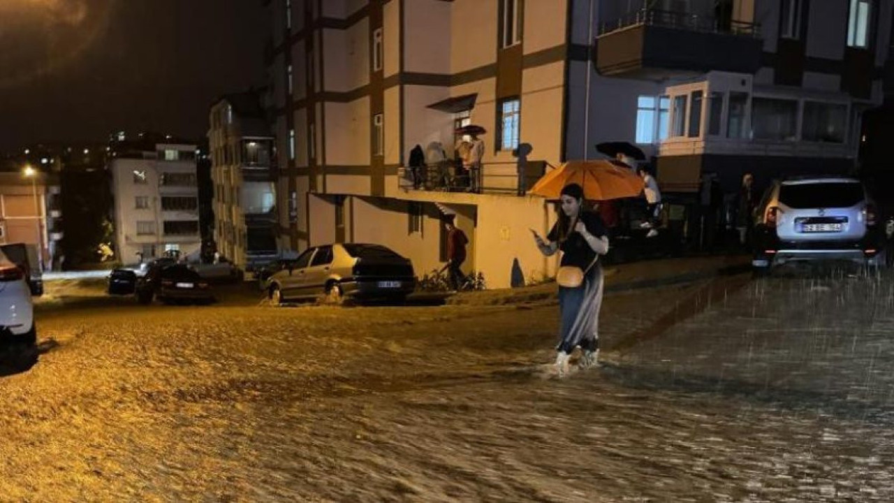 Ordu'da sağanak nedeniyle mahsur kalan 47 kişi tahliye edildi