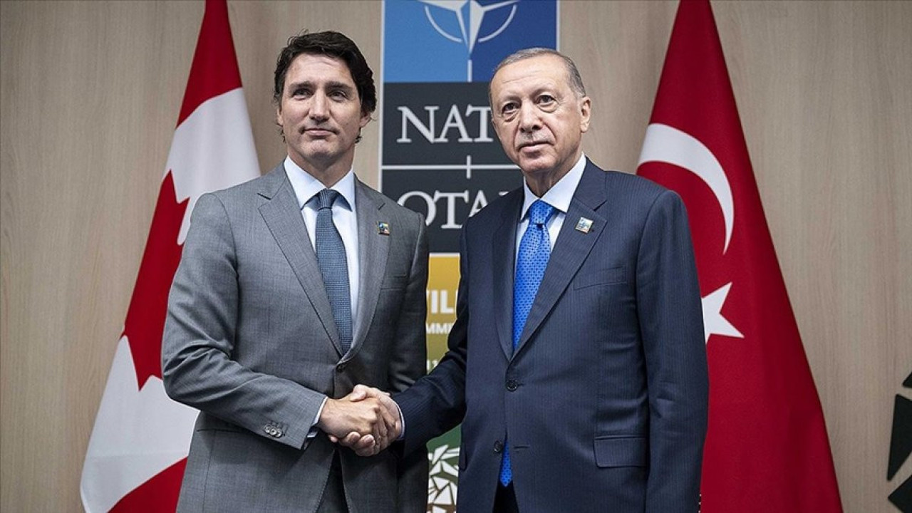Erdoğan, Kanada Başbakanı Trudeau ile görüştü