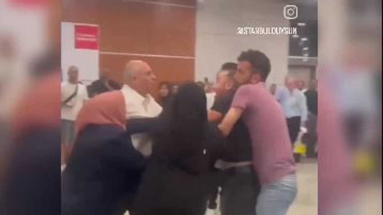 Hacı adayları ve yakınları birbirine girdi