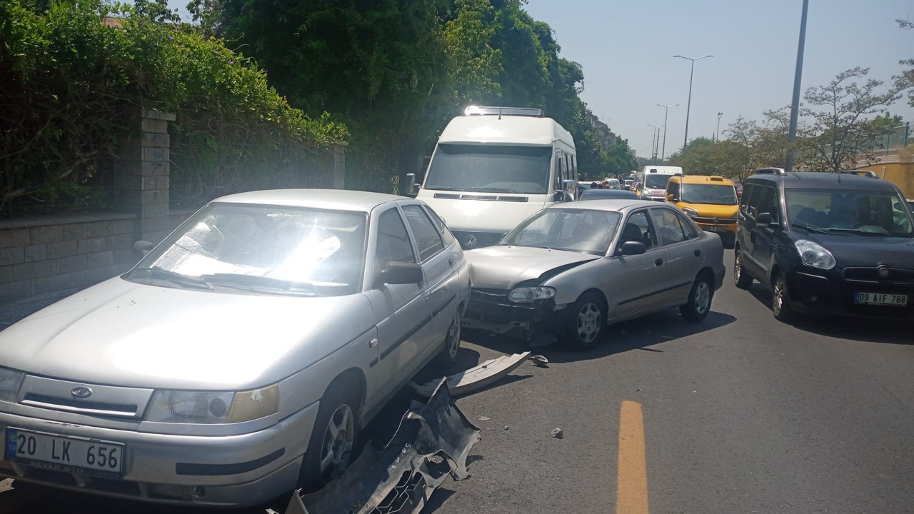 Aydın’da zincirleme kaza