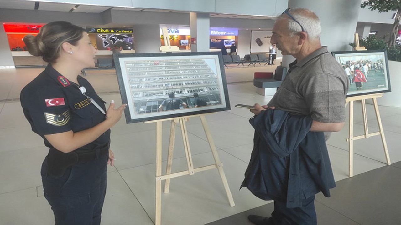İstanbul Havalimanı’nda 15 Temmuz sergisi
