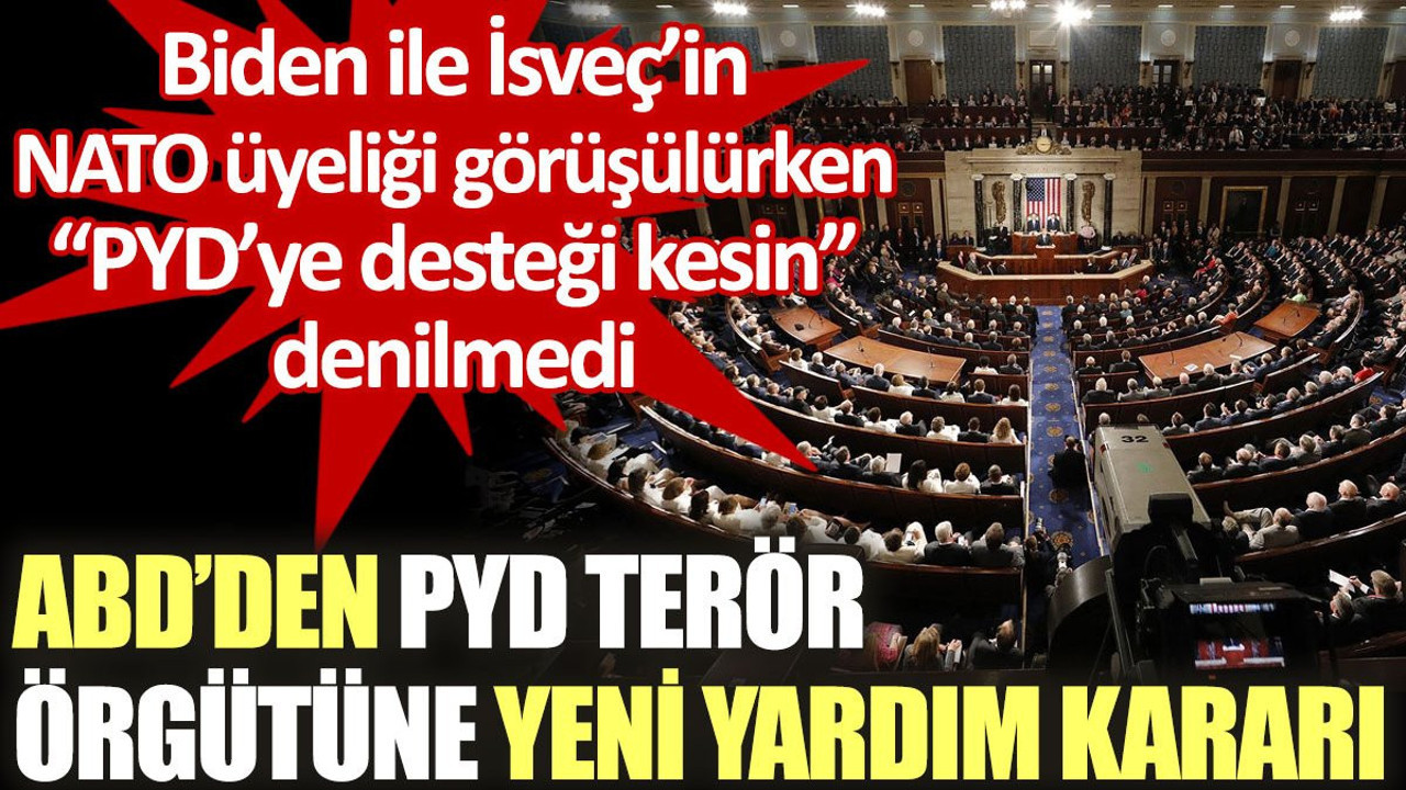 ABD’den PYD terör örgütüne yeni yardım kararı