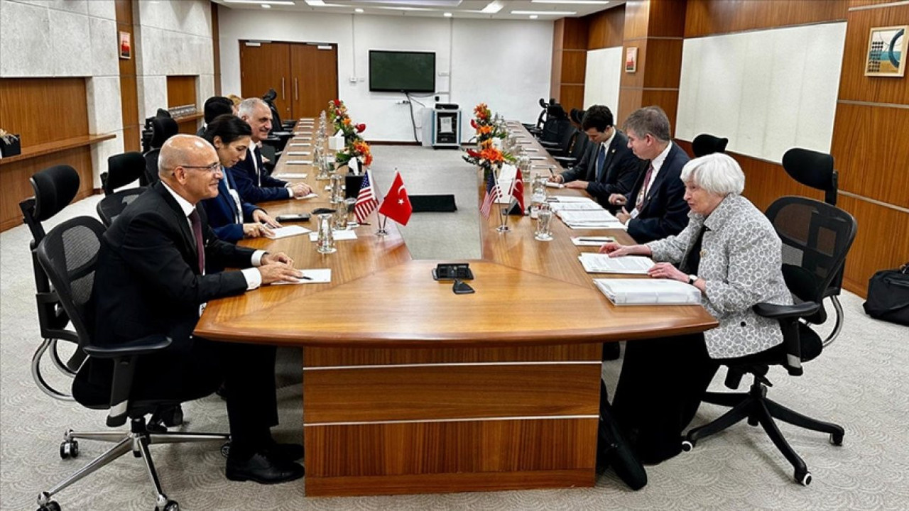 Bakan Şimşek G20’de ABD'li mevkidaşı Yellen ile görüştü