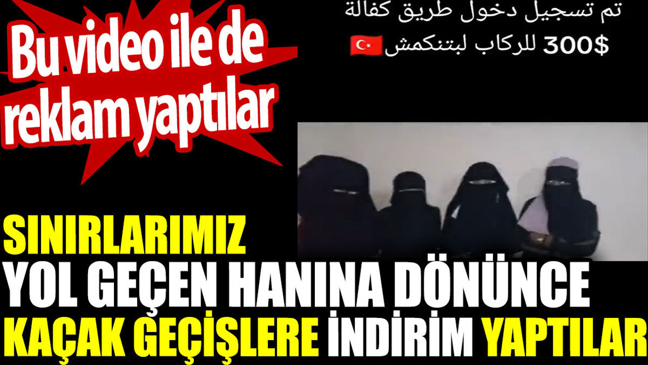 Sınırlarımız yol geçen hanına dönünce kaçak geçişlere indirim yaptılar