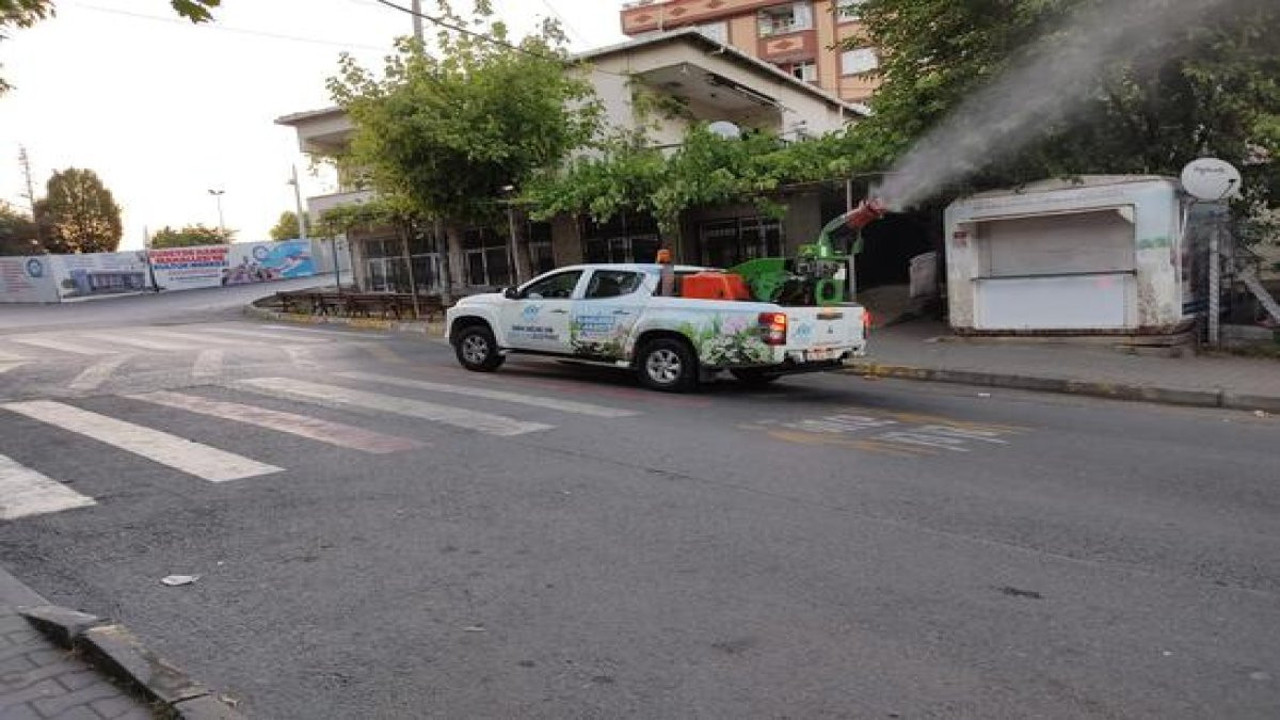 Böcek ve haşerelere karşı ilaçlama çalışması