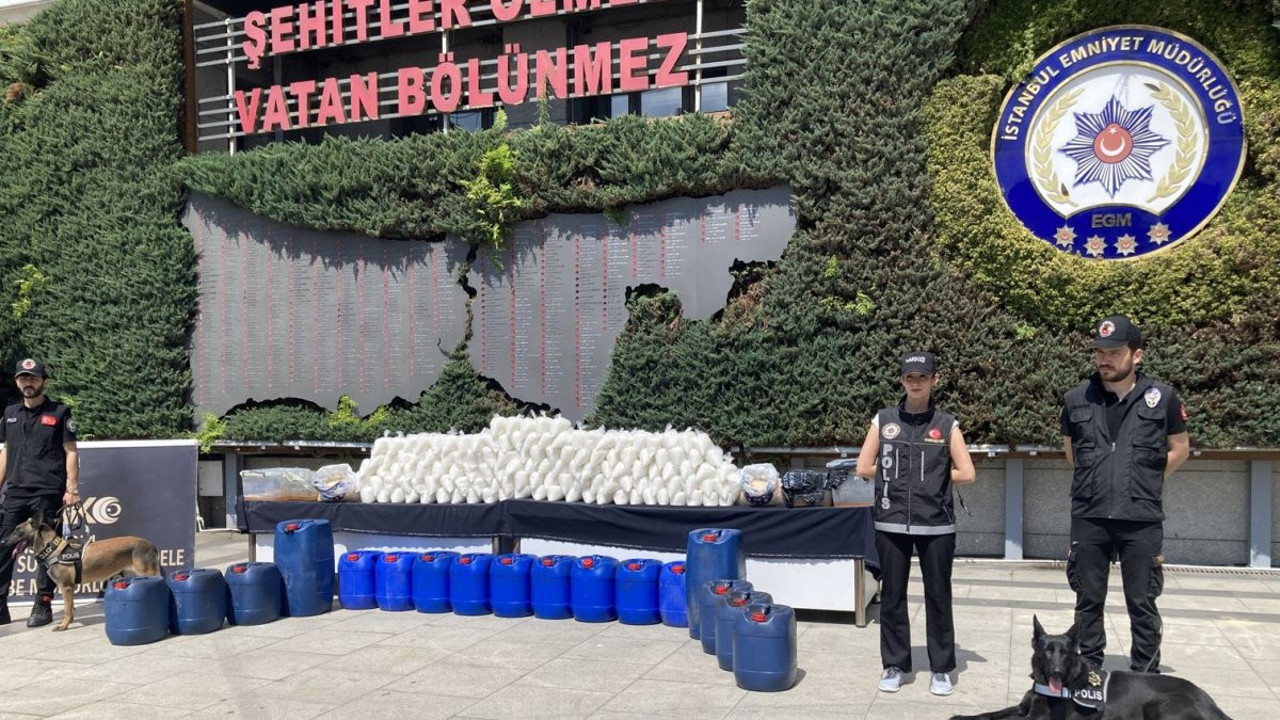 İstanbul'da 1 haftada 850 kilo sentetik uyuşturucu ele geçirildi