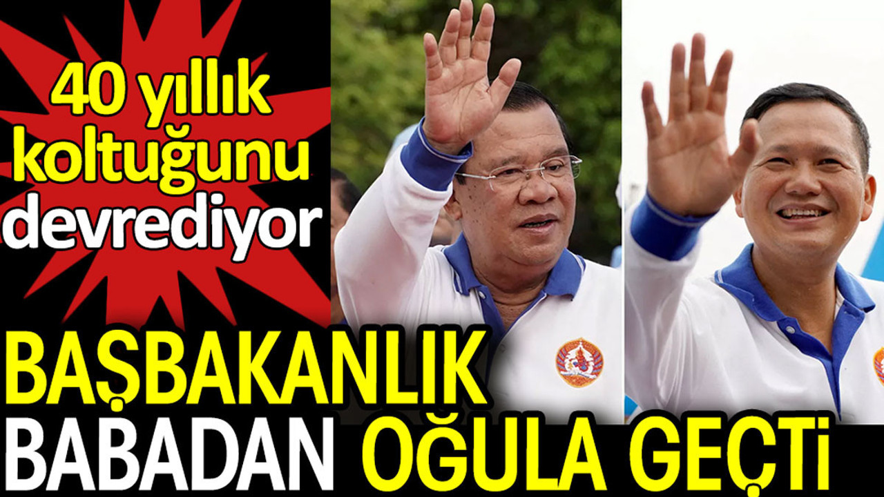 Başbakanlık babadan oğula geçti. 40 yıllık koltuğunu devrediyor
