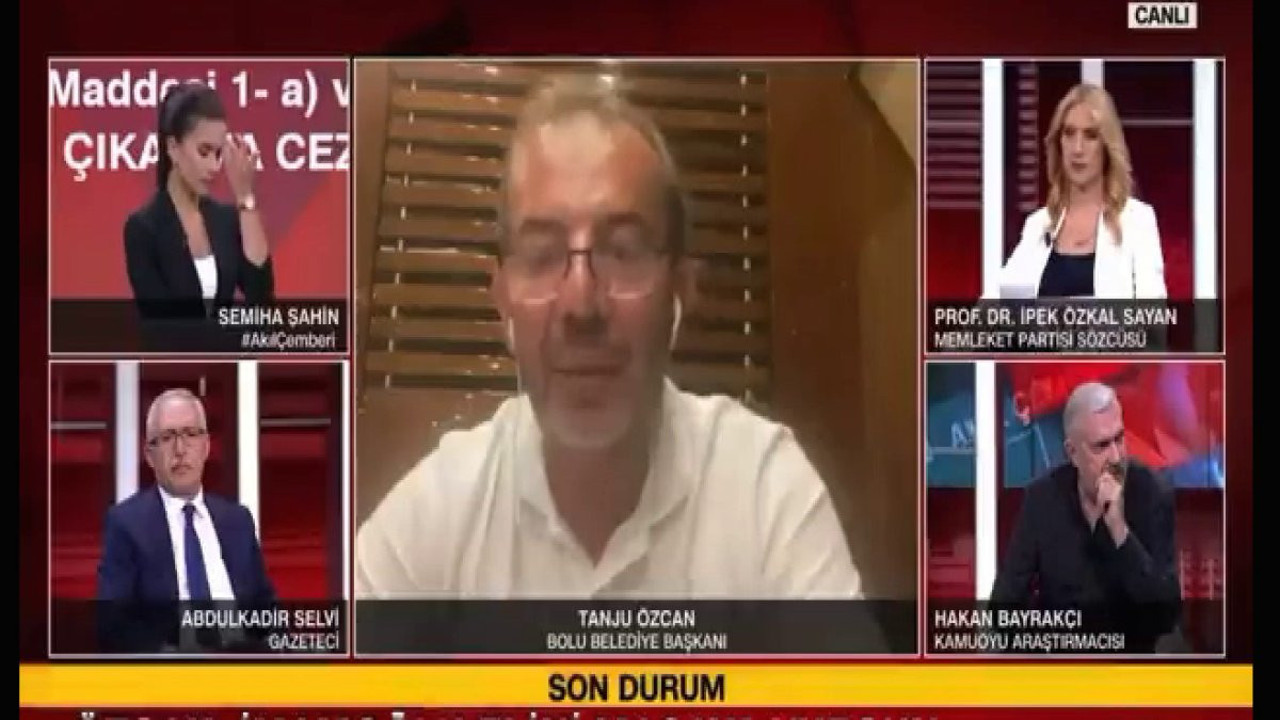 Tanju Özcan’dan Eren Erdem’e şok suçlama