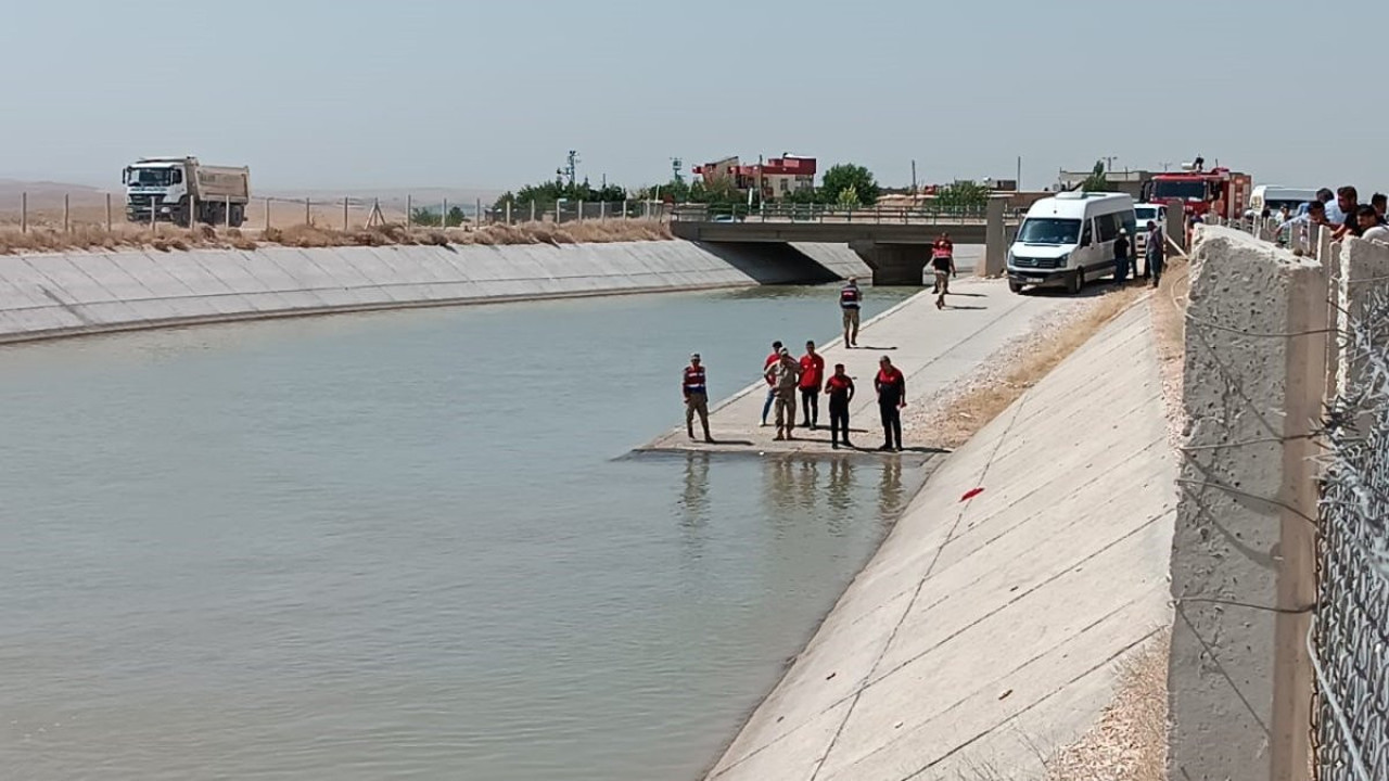Şanlıurfa'da sulama kanalına giren çocuk boğuldu (28 Temmuz 2023)