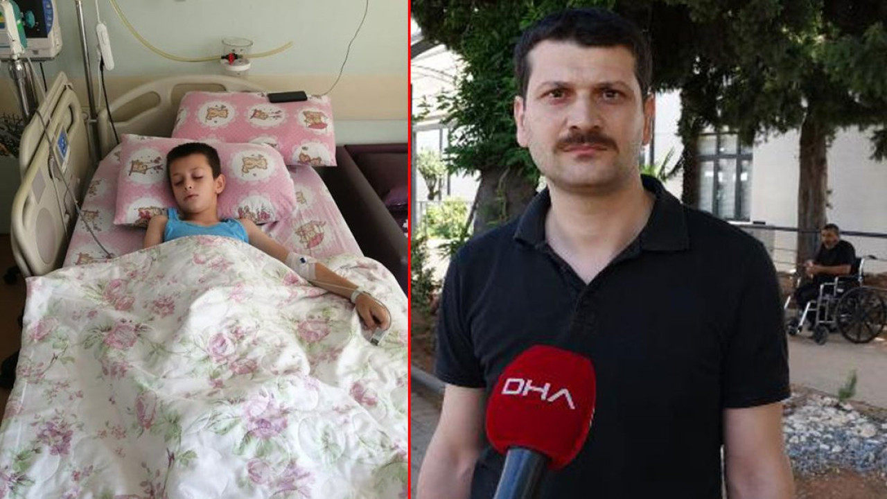 Trabzon'da yeter artık dedirten olay. Annesiyle yürürken yorgun mermi isabet etti