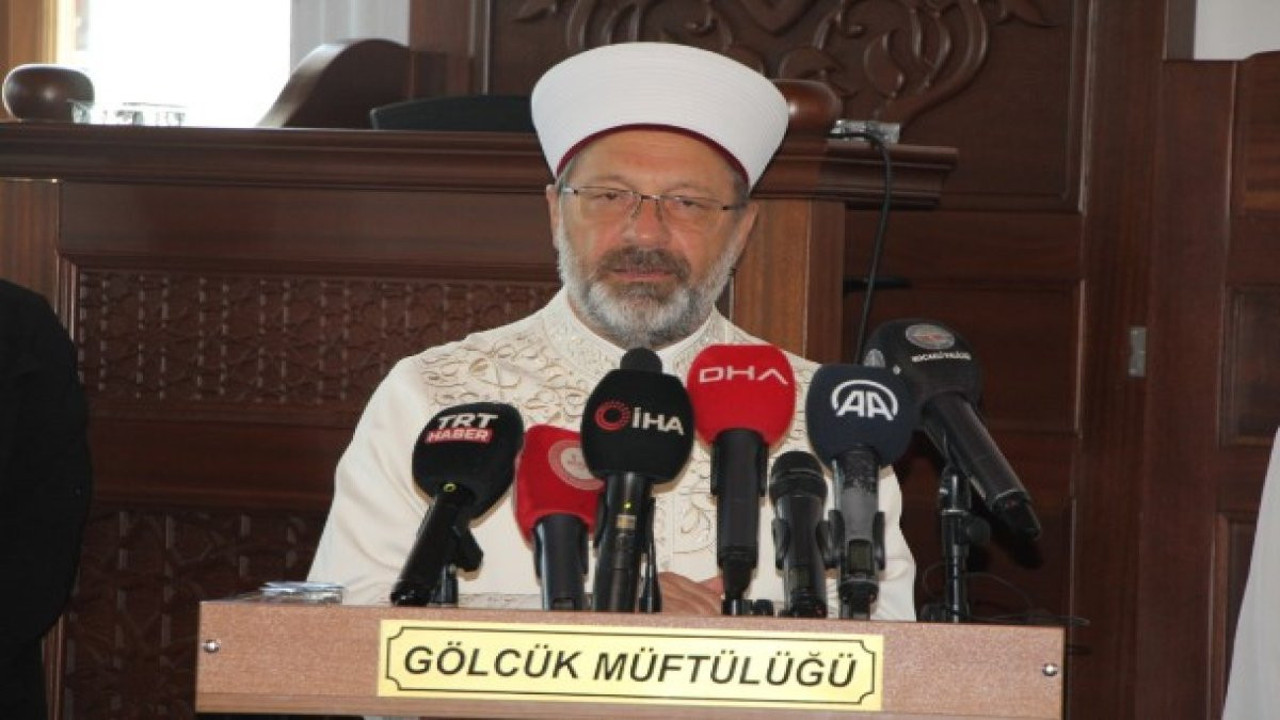 Diyanet İşleri Başkanı Ali Erbaş okul müdürlerini hedef aldı